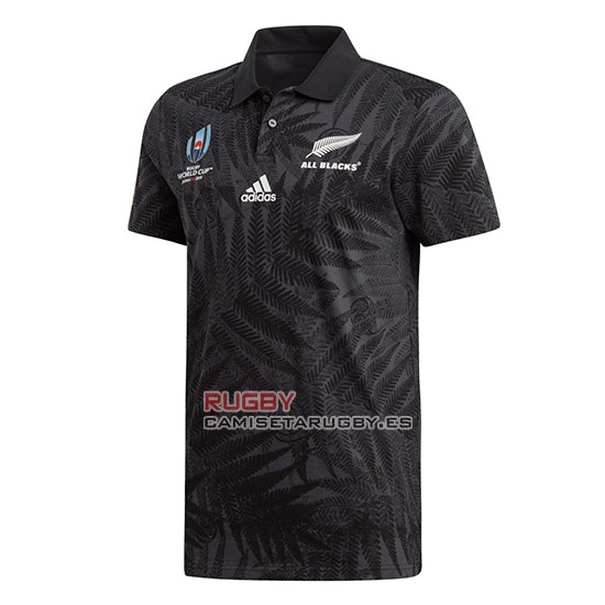 Camiseta Nueva Zelandia All Black Rugby RWC2019 Negro